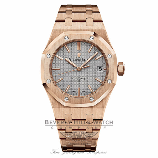 Audemars Piguet Royal Oak 37mm Rose Gold Grey Dial 15450OR  display picture 1
