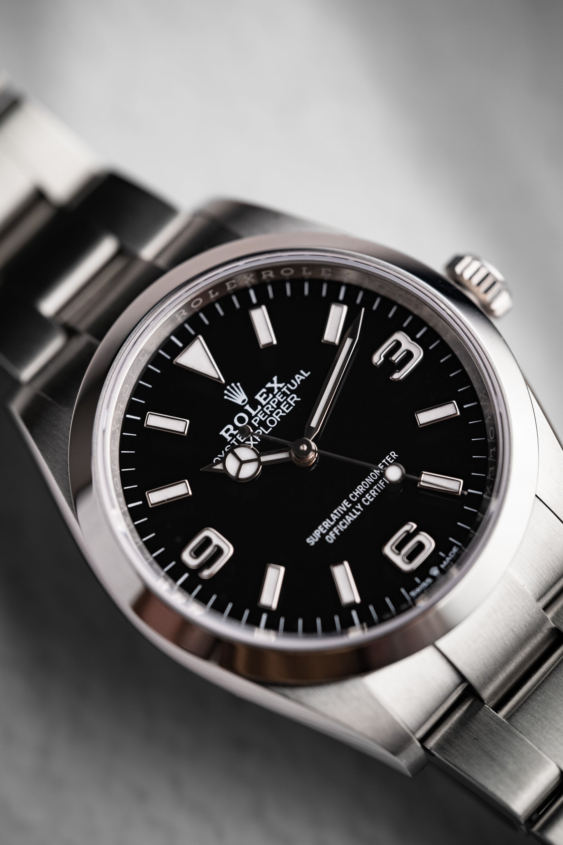 Rolex Explorer 1 36mm Stainless Steel 124270 - Beverly Hills Watch