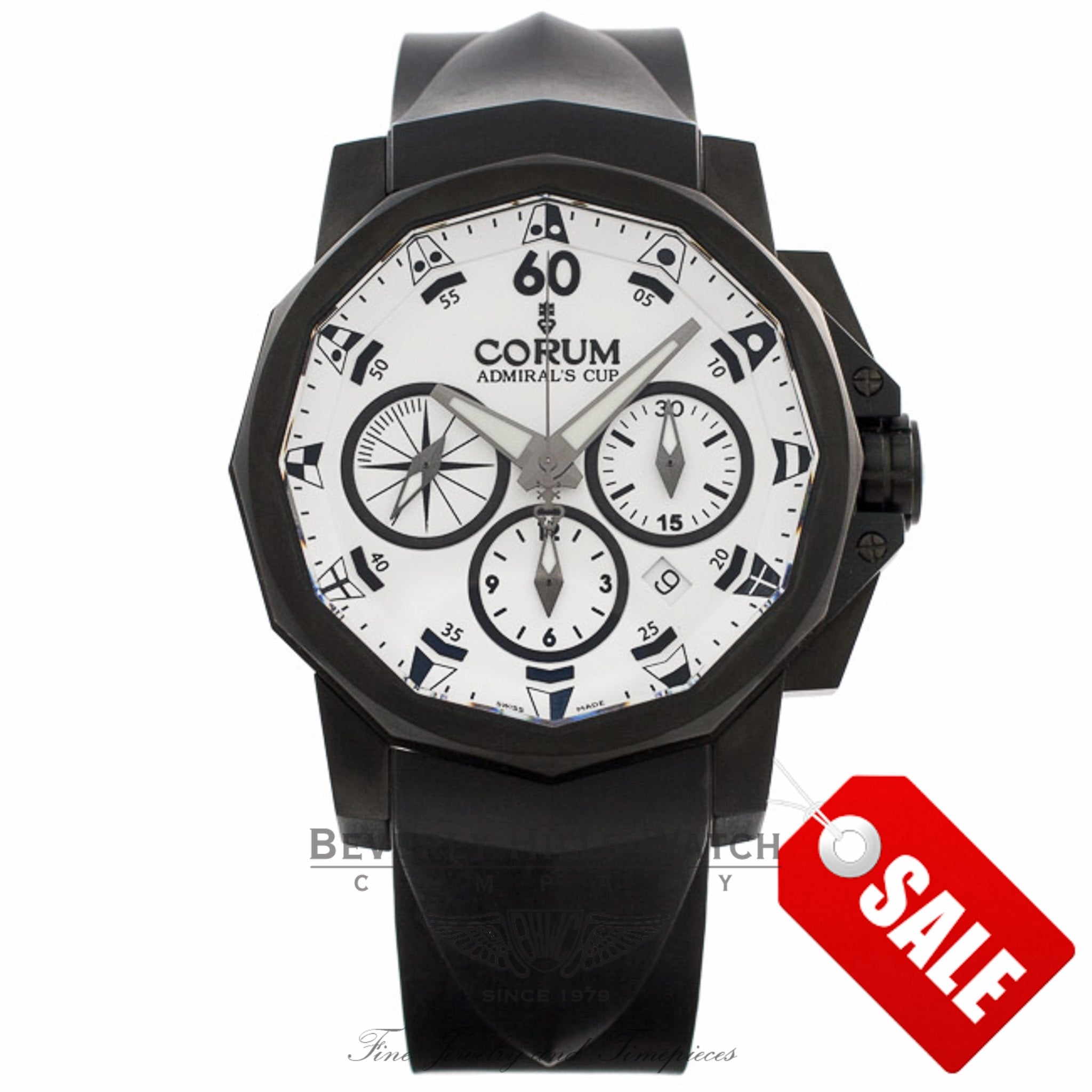 CORUM Admiral's Cup 腕時計(クォーツ) Corum Admirals Cup Watch 39910.21V52 Quartz Lady 26mm Gold & Steel