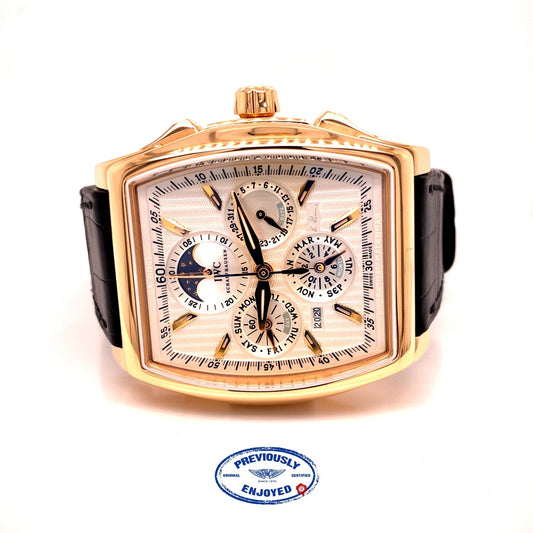 IWC Da Vinci Perpetual Calendar Kurt Klaus Rose Gold IW376203 012F87 - Beverly Hills Watch Company