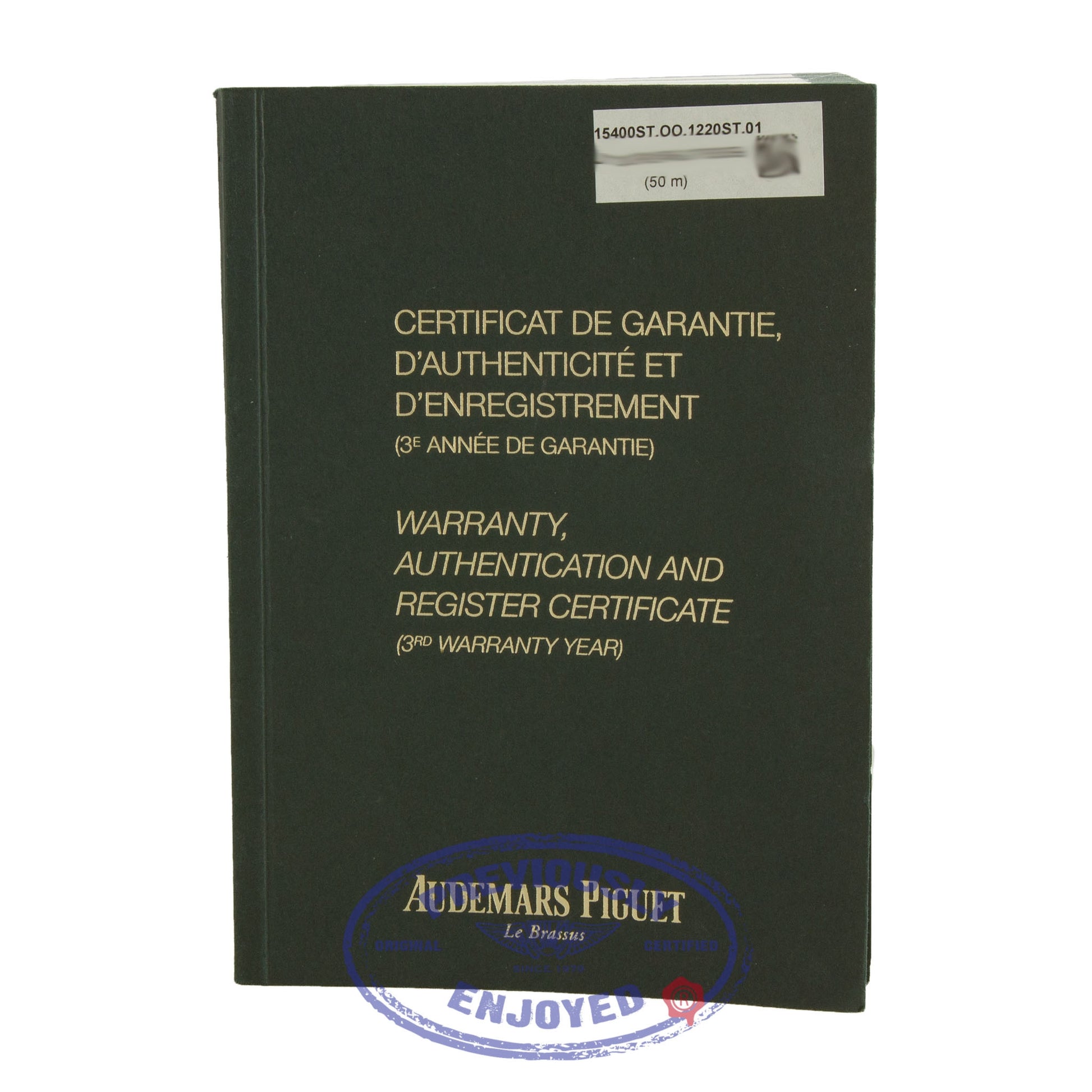 Audemars Piguet Royal Oak 41MM Stainless Steel Customized Hand Engraving by Joanne Ryall Black Dial 15400ST.OO.1220ST.01 03VLTW - Beverly Hills Watch Company