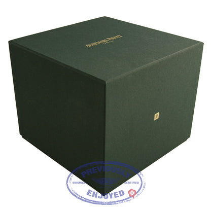 Audemars Piguet Royal Oak 41MM Stainless Steel Customized Hand Engraving by Joanne Ryall Black Dial 15400ST.OO.1220ST.01 03VLTW - Beverly Hills Watch Company