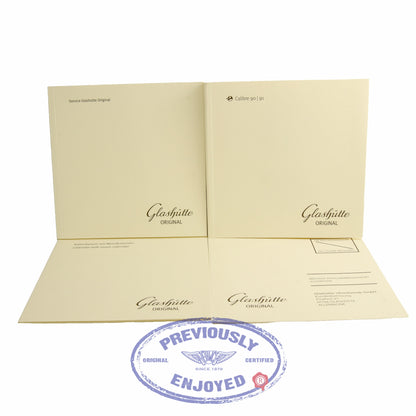 Glashutte PanoMatic Lunar Automatic 40mm Silver dial 90-02-42-32-05 048XK7 - Beverly Hills Watch Company