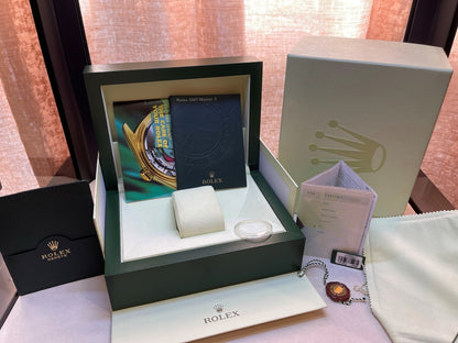 Rolex GMT Master II Yellow Gold Ceramic 116718LN - Beverly Hills Watch Company