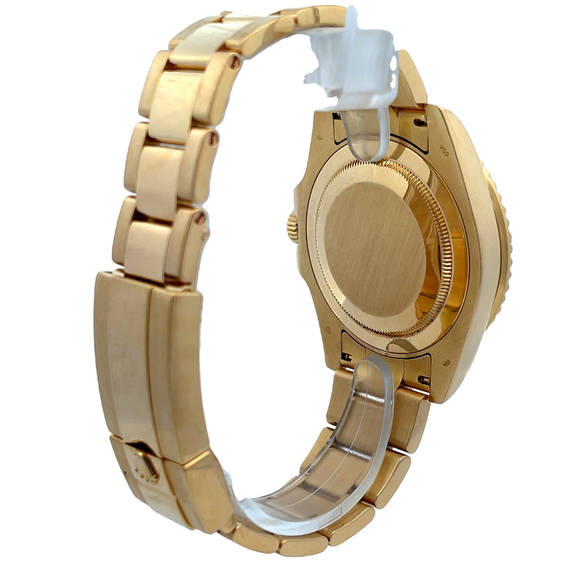 Rolex GMT Master II Yellow Gold Ceramic 116718LN - Beverly Hills Watch Company