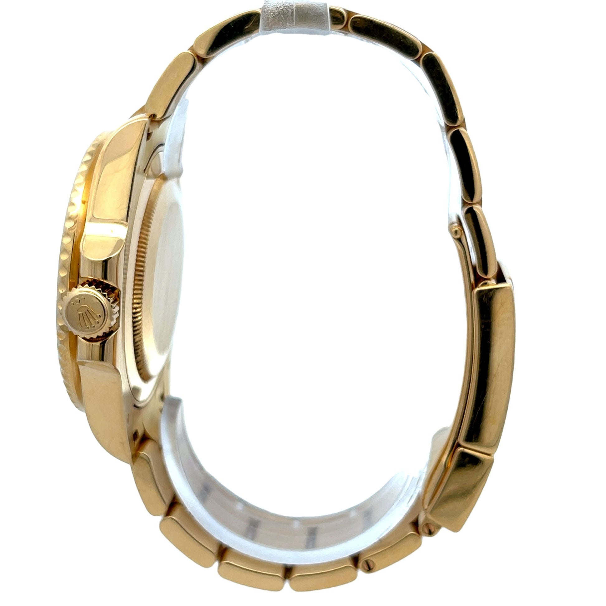 Rolex GMT Master II Yellow Gold Ceramic 116718LN - Beverly Hills Watch Company