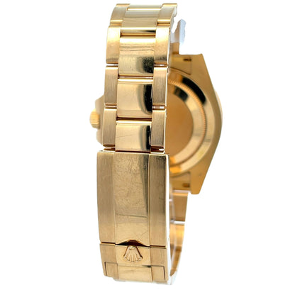 Rolex GMT Master II Yellow Gold Ceramic 116718LN - Beverly Hills Watch Company