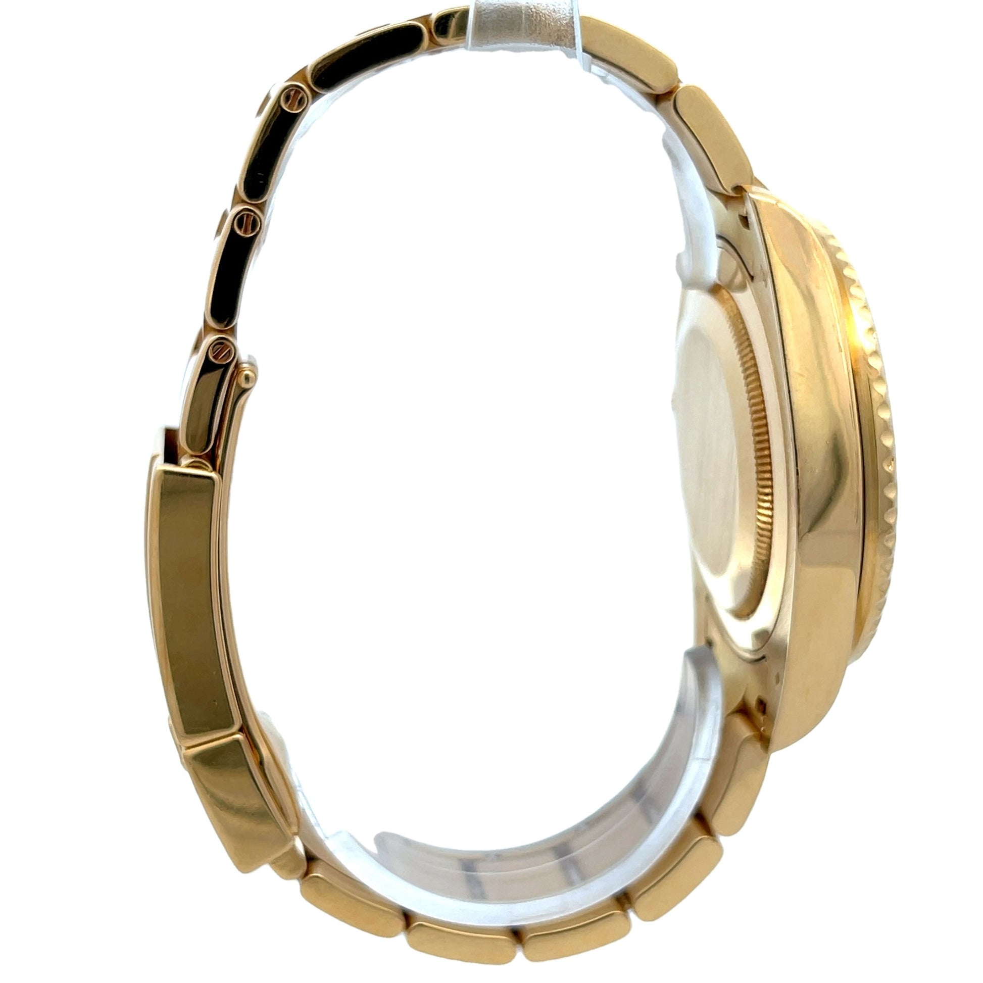 Rolex GMT Master II Yellow Gold Ceramic 116718LN - Beverly Hills Watch Company