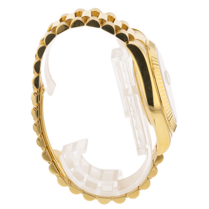 Rolex Day-Date II President 41mm Yellow Gold Fluted Bezel 218238