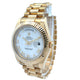 Rolex Day-Date II President Yellow Gold Fluted Bezel 218238 - Beverly Hills Watch Company