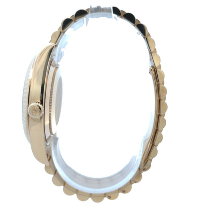 Rolex Day-Date II President Yellow Gold Fluted Bezel 218238 - Beverly Hills Watch Company