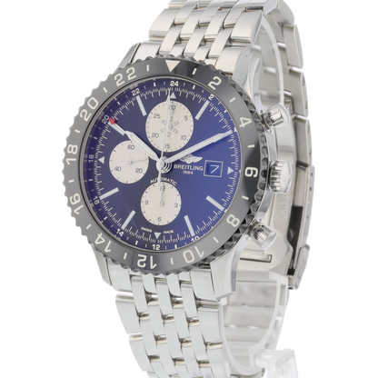 Breitling Chronoliner 46mm Stainless Steel Black Dial Y2431012/BE10