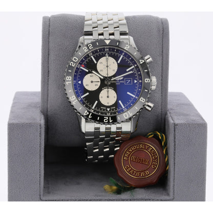Breitling Chronoliner 46mm Stainless Steel Black Dial Y2431012/BE10