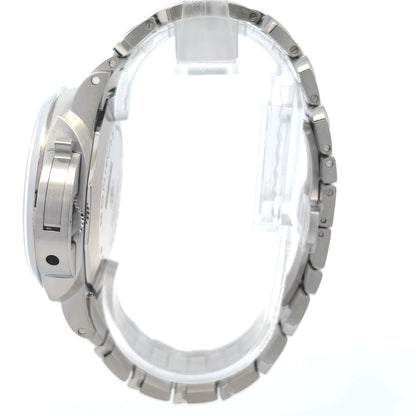 Panerai Luminor Chronograph 44mm Stainless Steel White Dial PAM01548 - Beverly Hills Watch Company