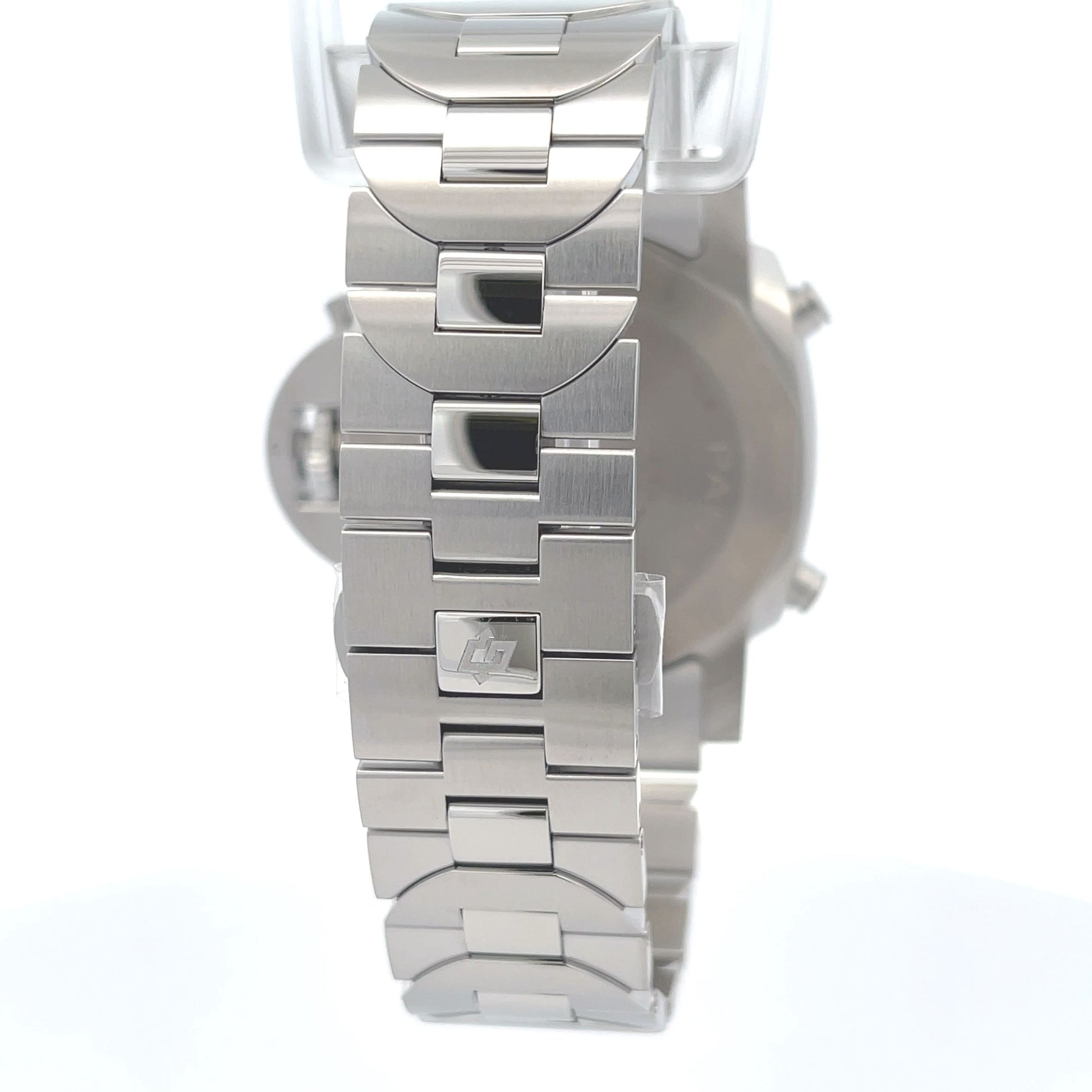 Panerai Luminor Chronograph 44mm Stainless Steel White Dial PAM01548 - Beverly Hills Watch Company