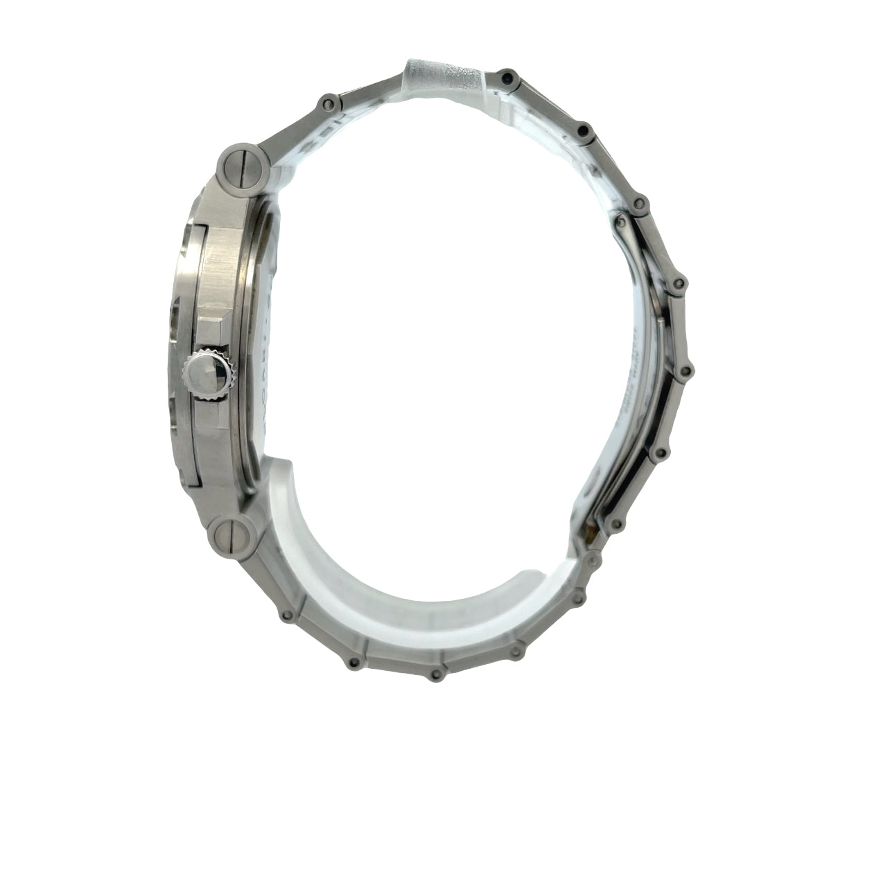 Bulgari Diagono Stainless Steel Black Dial SD38S - Beverly Hills Watch Company