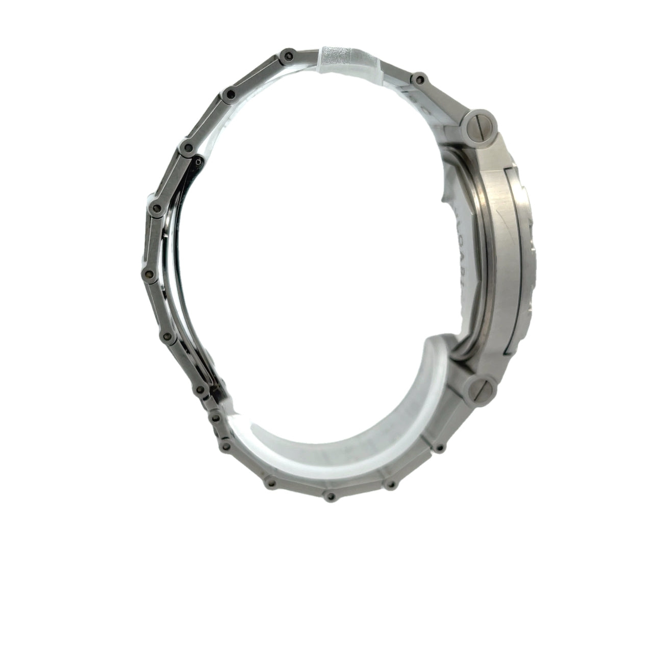 Bulgari Diagono Stainless Steel Black Dial SD38S - Beverly Hills Watch Company