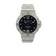 Bulgari Diagono Stainless Steel Black Dial SD38S - Beverly Hills Watch Company
