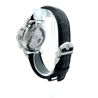 IWC Portugieser Stainless Steel Chronograph Green IW371615 - Beverly Hills Watch Company