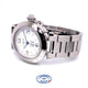 Cartier Pasha C 35MM Stainless Steel Automatic White Dial Big Date Bracelet W31074M7 0LKY92 - Beverly Hills Watch Company Watch Store