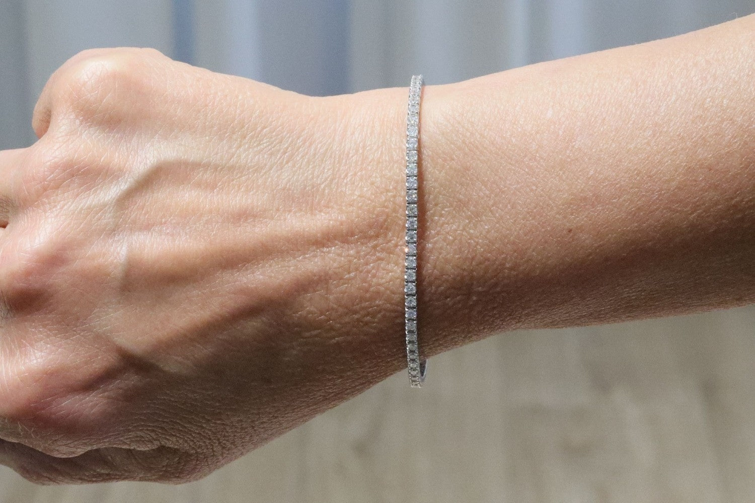 Naira & C 1.55ct Diamond Tennis Bracelet 0TK1XX - Beverly Hills Watch Company