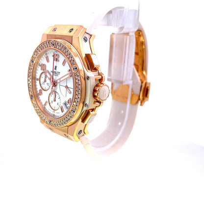 Hublot Big Bang 41mm Rose Gold Porto Cervo 341.pe.230.rw.114 - Beverly Hills Watch Company