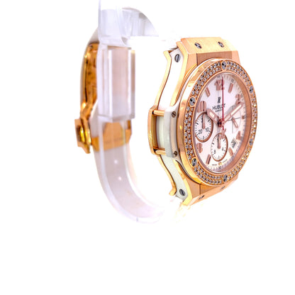 Hublot Big Bang 41mm Rose Gold Porto Cervo 341.pe.230.rw.114 - Beverly Hills Watch Company