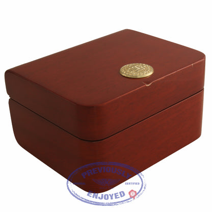 Omega De Ville Coaxial 18k Rose Gold Diamond Bezel Silver Diamond Dial 431.60.41.21.02.001 0VLXWX - Beverly Hills Watch Company Watch Store