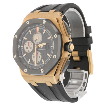 Audemars Piguet Royal Oak Offshore 44mm Rose Gold Black Dial Ceramic 26401RO.OO.A002CA.01