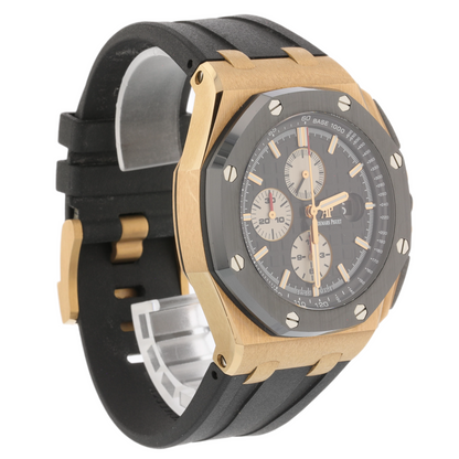 Audemars Piguet Royal Oak Offshore 44mm Rose Gold Black Dial Ceramic 26401RO.OO.A002CA.01