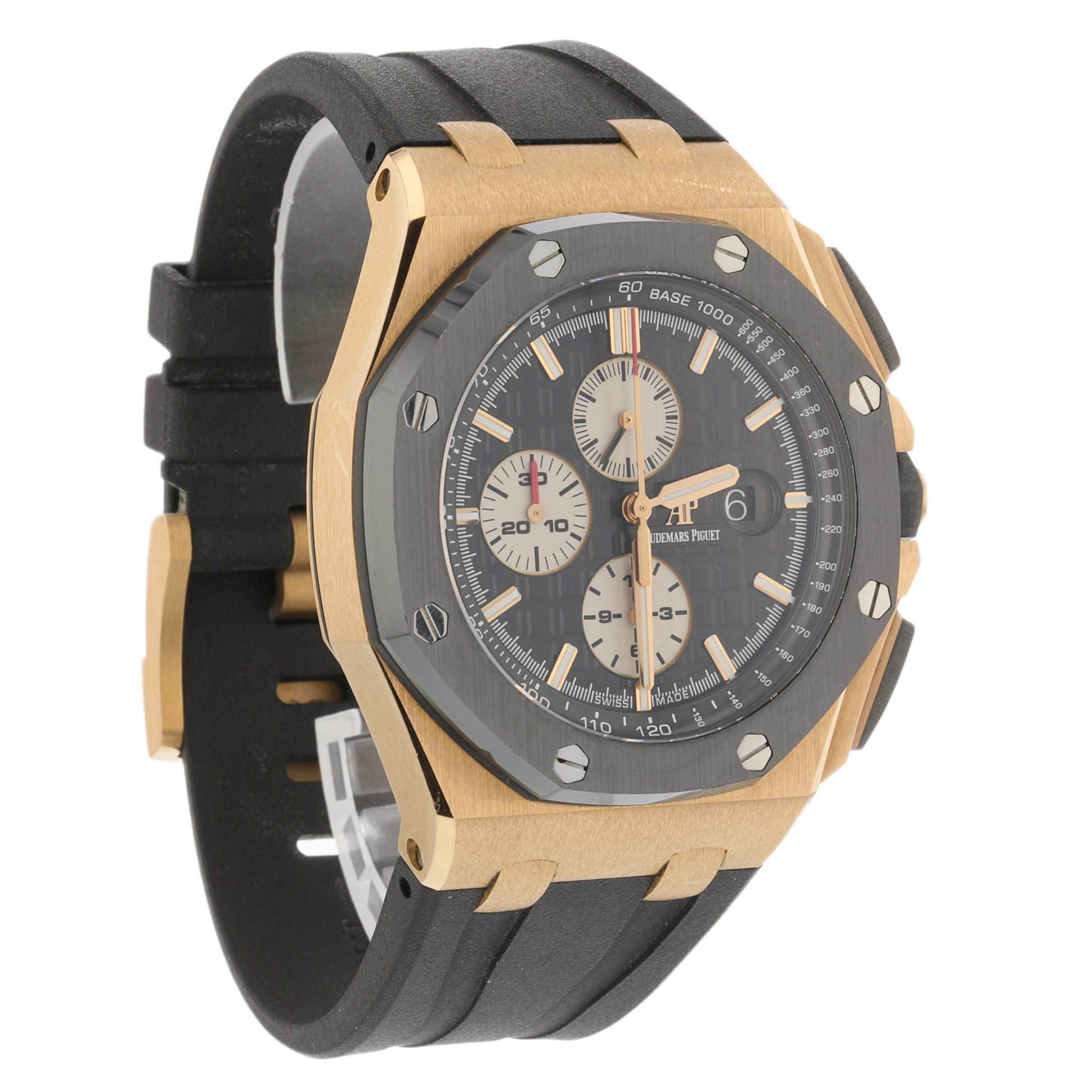 Audemars Piguet Royal Oak Offshore 44mm Rose Gold Black Dial