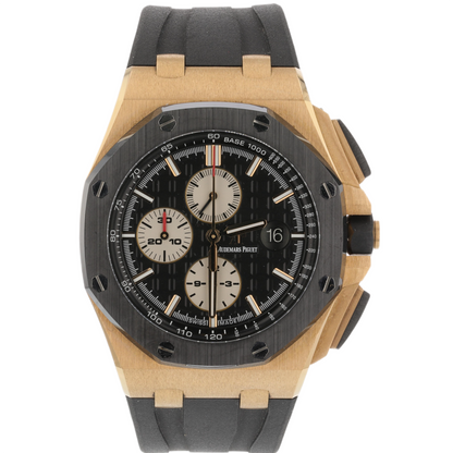 Audemars Piguet Royal Oak Offshore 44mm Rose Gold Black Dial Ceramic 26401RO.OO.A002CA.01