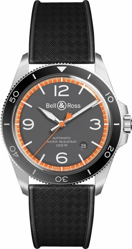 Bell & Ross V2-92 Garde-Cotes 41mm Stainless Steel BRV292-ORA-ST/SRB - Beverly Hills Watch Company
