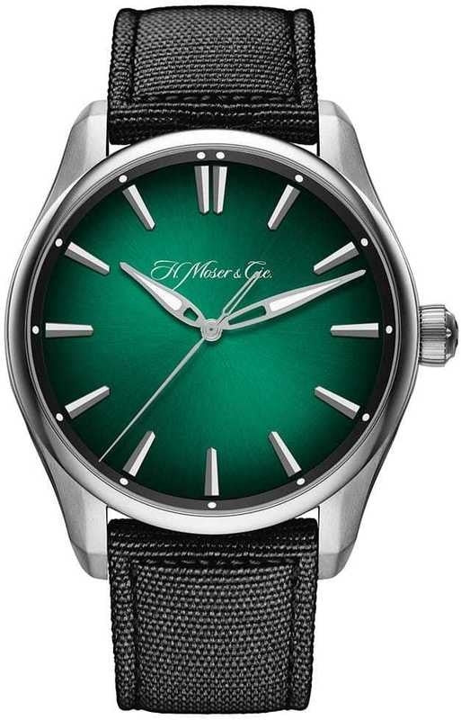 H.Moser & Cie Pioneer Centre Seconds Green Dial 3200-1202 - Beverly Hills Watch Company
