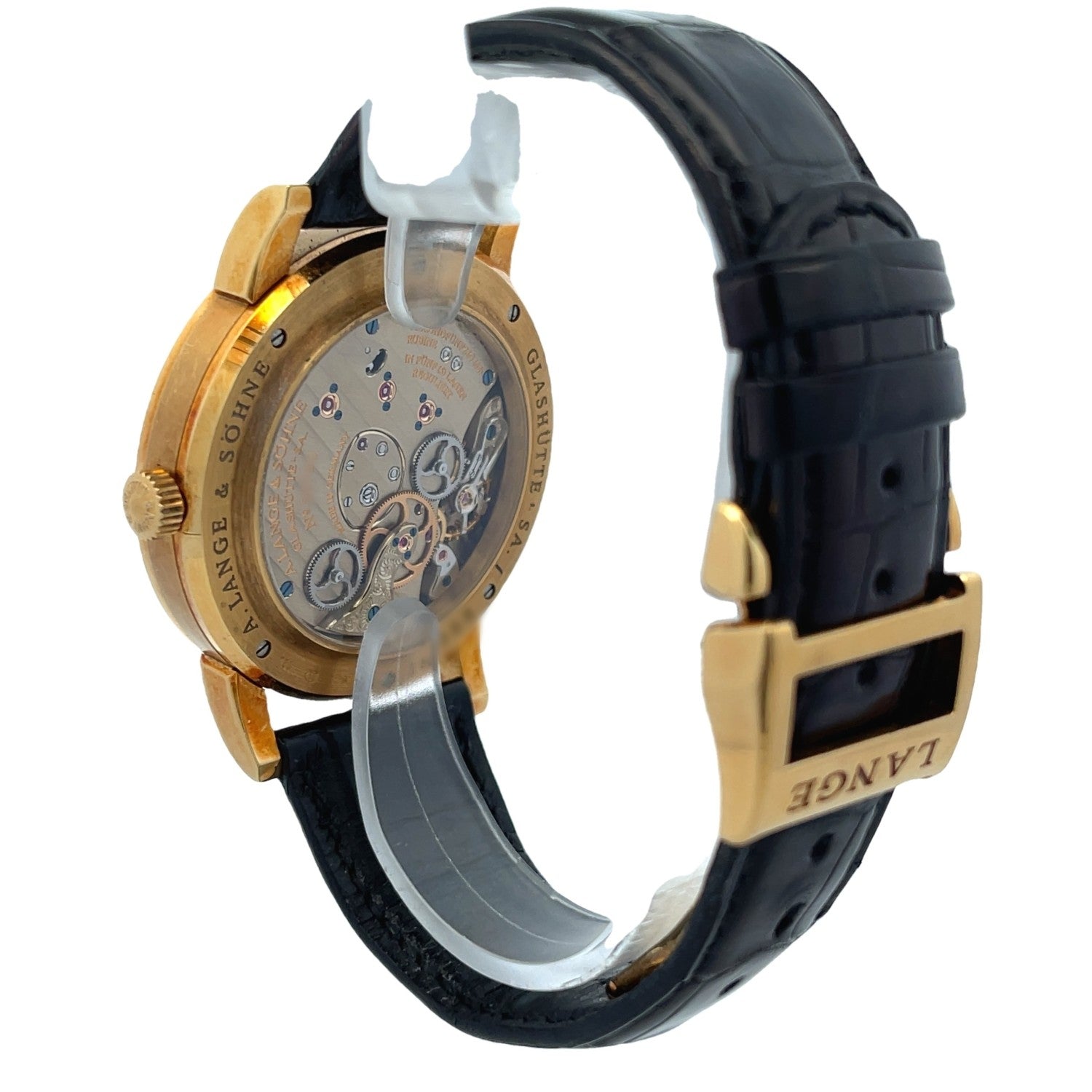 A. Lange & Sohne Lange 1 Time Zone 41.9mm Yellow Gold 116.021 - Beverly Hills Watch Company