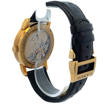 A. Lange & Sohne Lange 1 Time Zone 41.9mm Yellow Gold 116.021 - Beverly Hills Watch Company