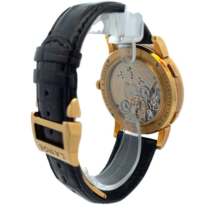 A. Lange & Sohne Lange 1 Time Zone 41.9mm Yellow Gold 116.021 - Beverly Hills Watch Company