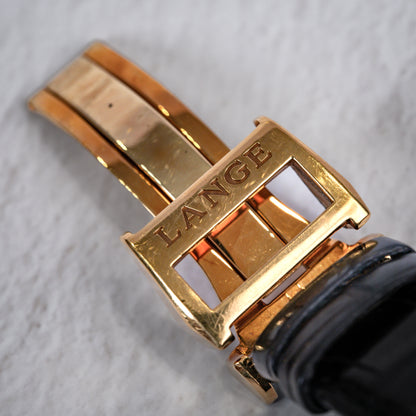 A. Lange & Sohne Lange 1 Time Zone 41.9mm Yellow Gold 116.021 - Beverly Hills Watch Company