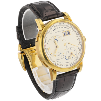 A. Lange & Söhne Lange 1 Time Zone 41.9mm Yellow Gold 116.021
