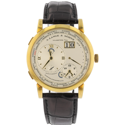 A. Lange & Söhne Lange 1 Time Zone 41.9mm Yellow Gold 116.021