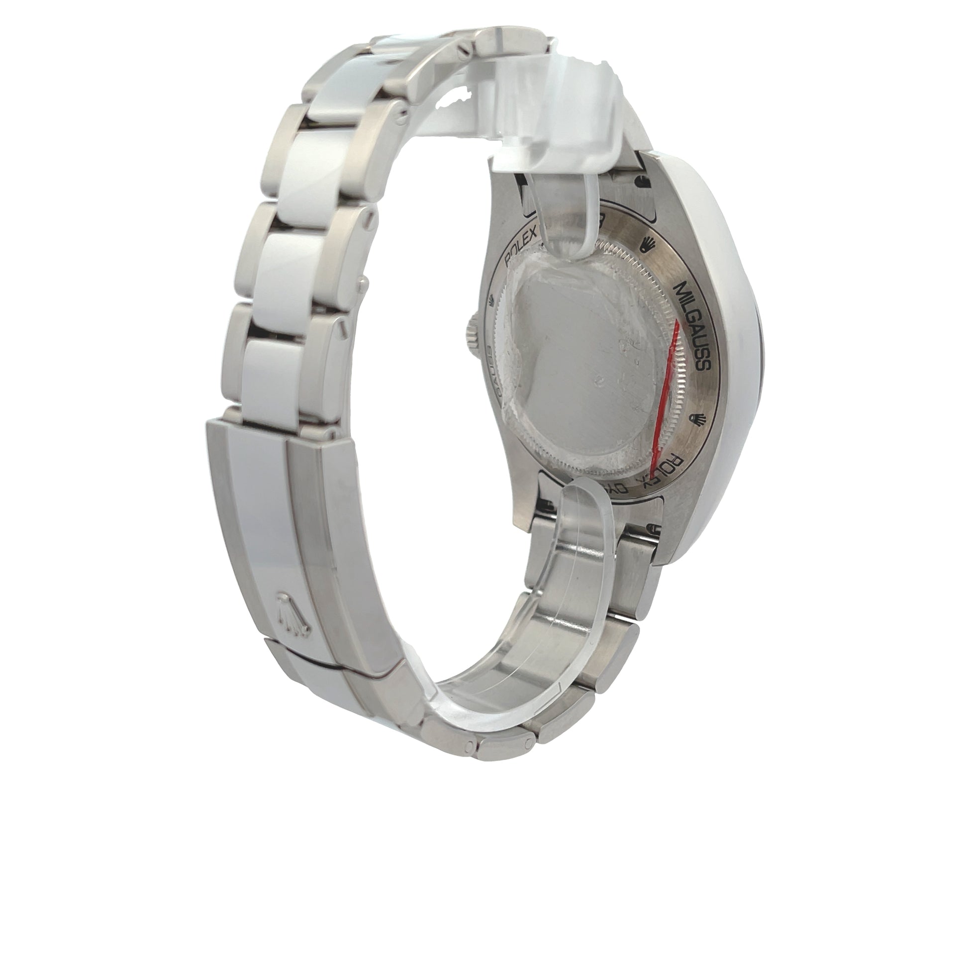 Rolex Milgauss Stainless Steel Black Dial 116400 - Beverly Hills Watch Company