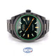 Rolex Milgauss 40mm Green Sapphire Crystal DLC Coated Black Dial 116400 XCQHX3 - Beverly Hills Watch Company