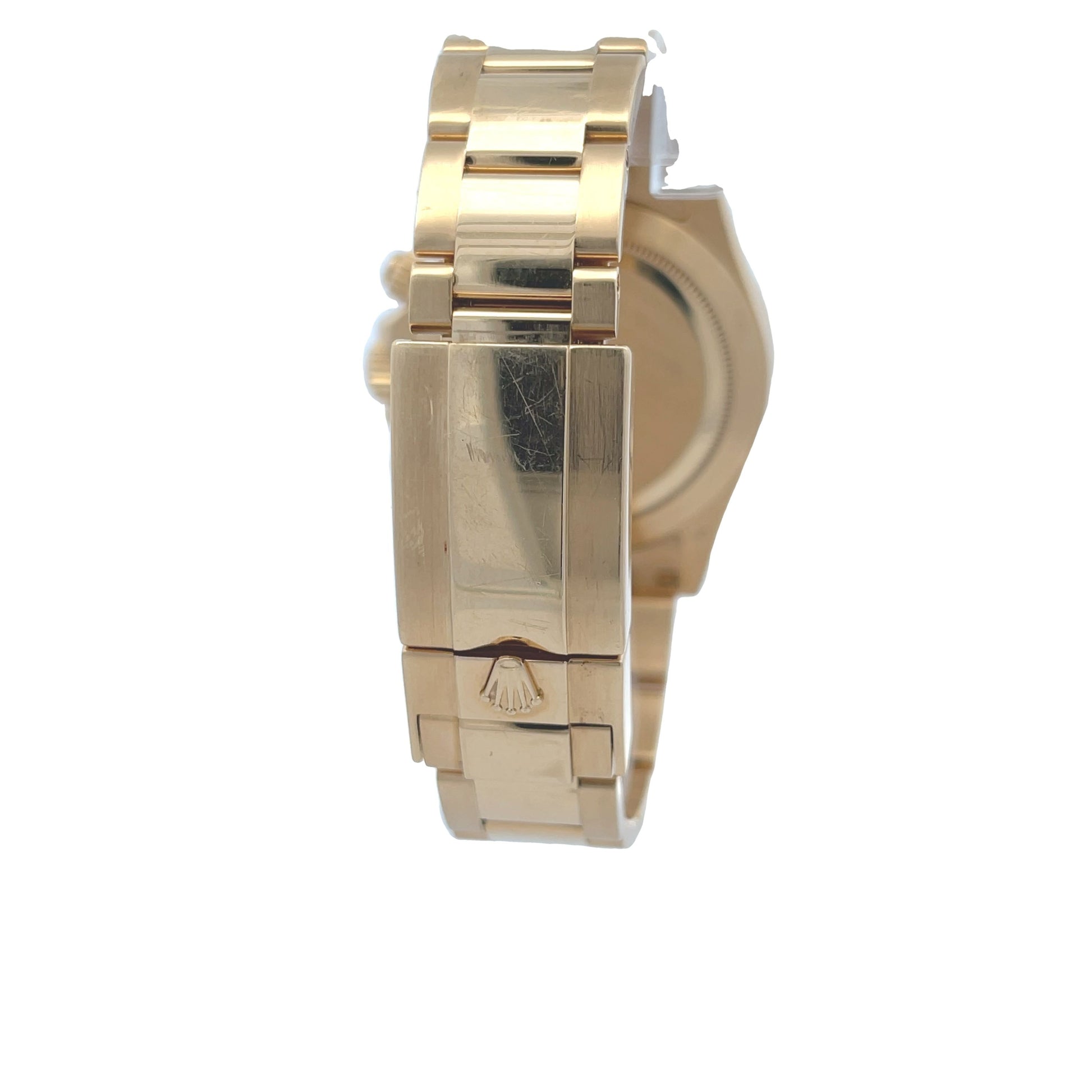 Rolex Daytona Yellow Gold Mother of Pearl Dial 116528 - Beverly Hills Watch Company