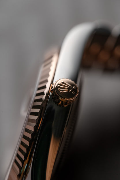 Rolex Datejust 41mm Everose and Stainless Steel Sundust Diamond 126331