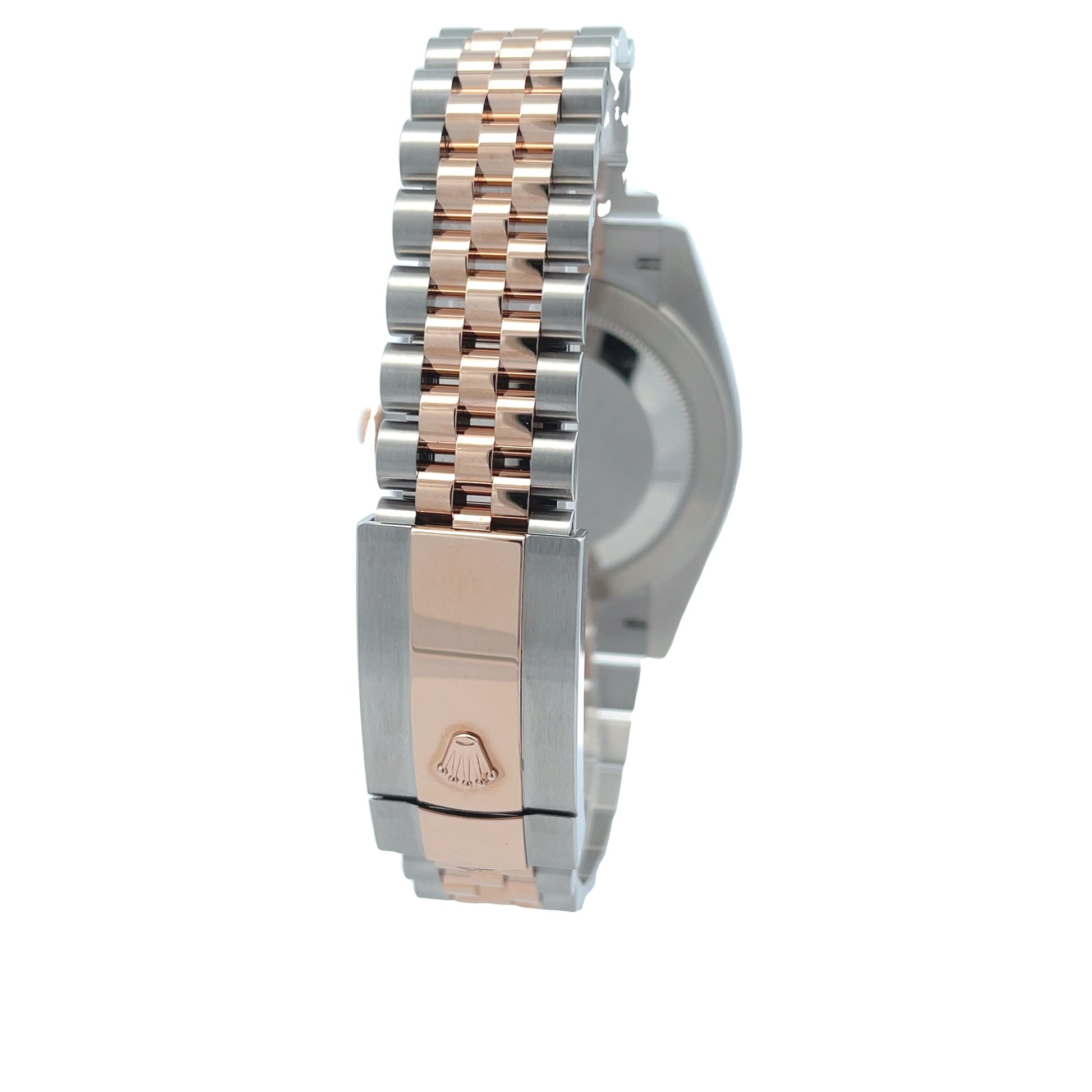 Rolex Datejust 41mm Everose and Stainless Steel Wimbledon Jubilee 126331 - Beverly Hills Watch Company