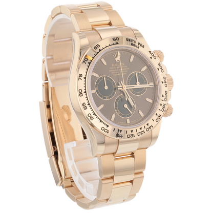 Rolex Daytona Everose Chocolate Dial Watch 126505