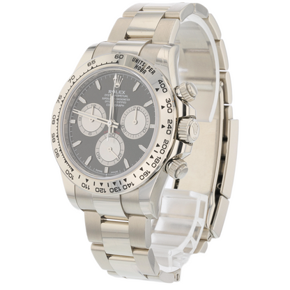 Rolex Daytona White Gold Black Dial Baby Le Mans 126509