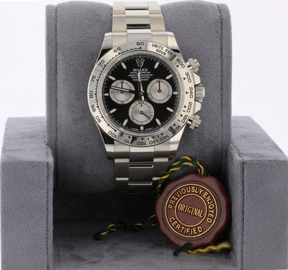 Rolex Daytona White Gold Black Dial Baby Le Mans 126509