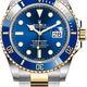 Rolex Submariner 41mm Yellow Gold and Stainless Blue Dial 126613LB