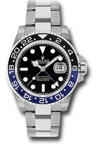 Rolex GMT Master II Batman Oyster Bracelet 126710BLNR - Beverly Hills Watch Company